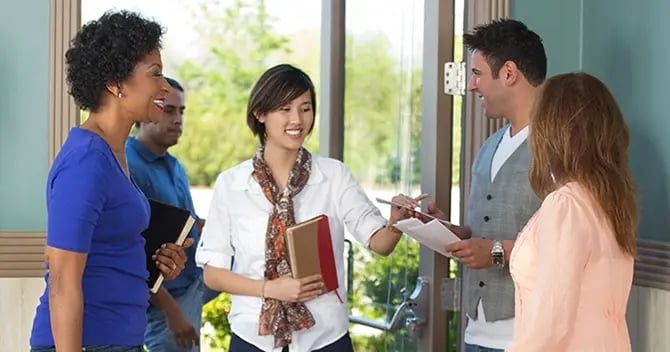 church greeters